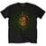 T-shirt Cypress Hill South Gate Logo & Leaves Black 2XL T-shirt