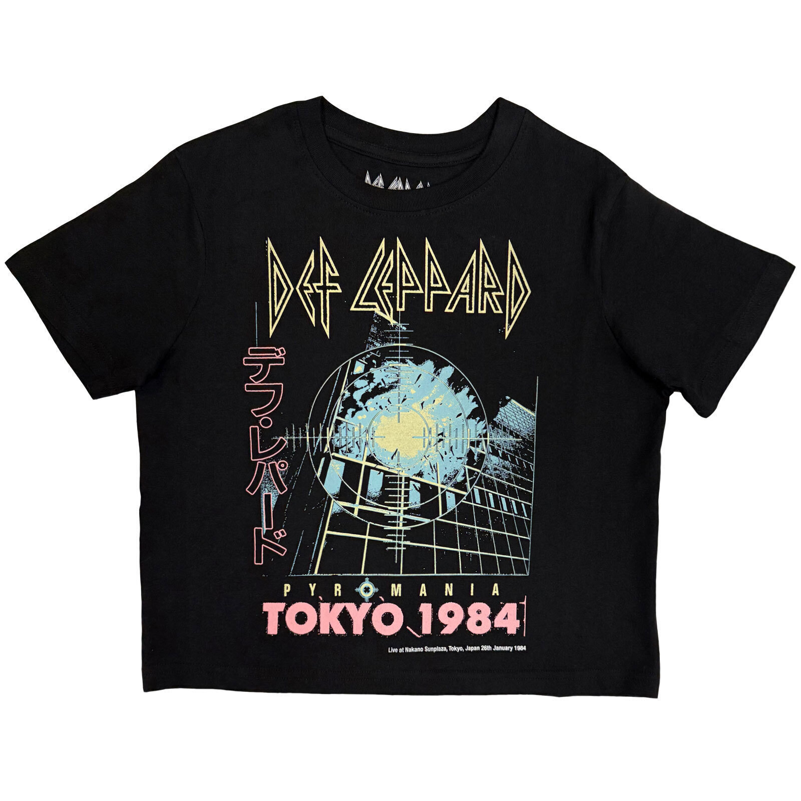 Košulja Def Leppard Tokyo Black S Ženske Košulja