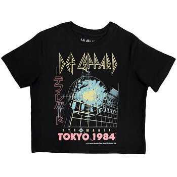 Košulja Def Leppard Tokyo Black S Ženske Košulja - 1