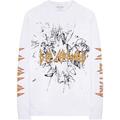 Def Leppard Shatter (Sleeve Print) White XL T-Shirt