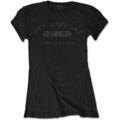 Def Leppard Collegiate Logo Black L Damskie Koszulka