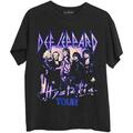 Def Leppard Hysteria Tour Black L T-Shirt