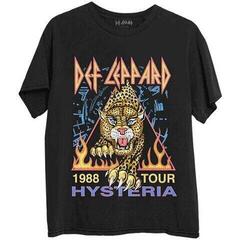 T-shirt Def Leppard Hysteria '88 (Back Print) Black XL T-shirt
