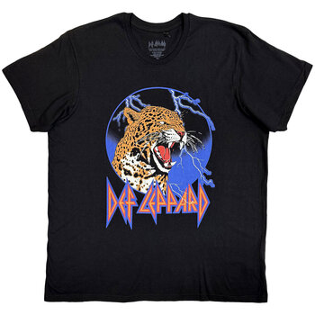 Košulja Def Leppard Lightning Leopard Black XL Košulja - 1