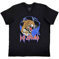 Def Leppard Lightning Leopard Black XL T-Shirt
