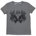 Def Leppard Tribal Skull Grey M Ladies T-Shirt
