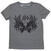 T-Shirt Def Leppard Tribal Skull Grey L Ladies T-Shirt