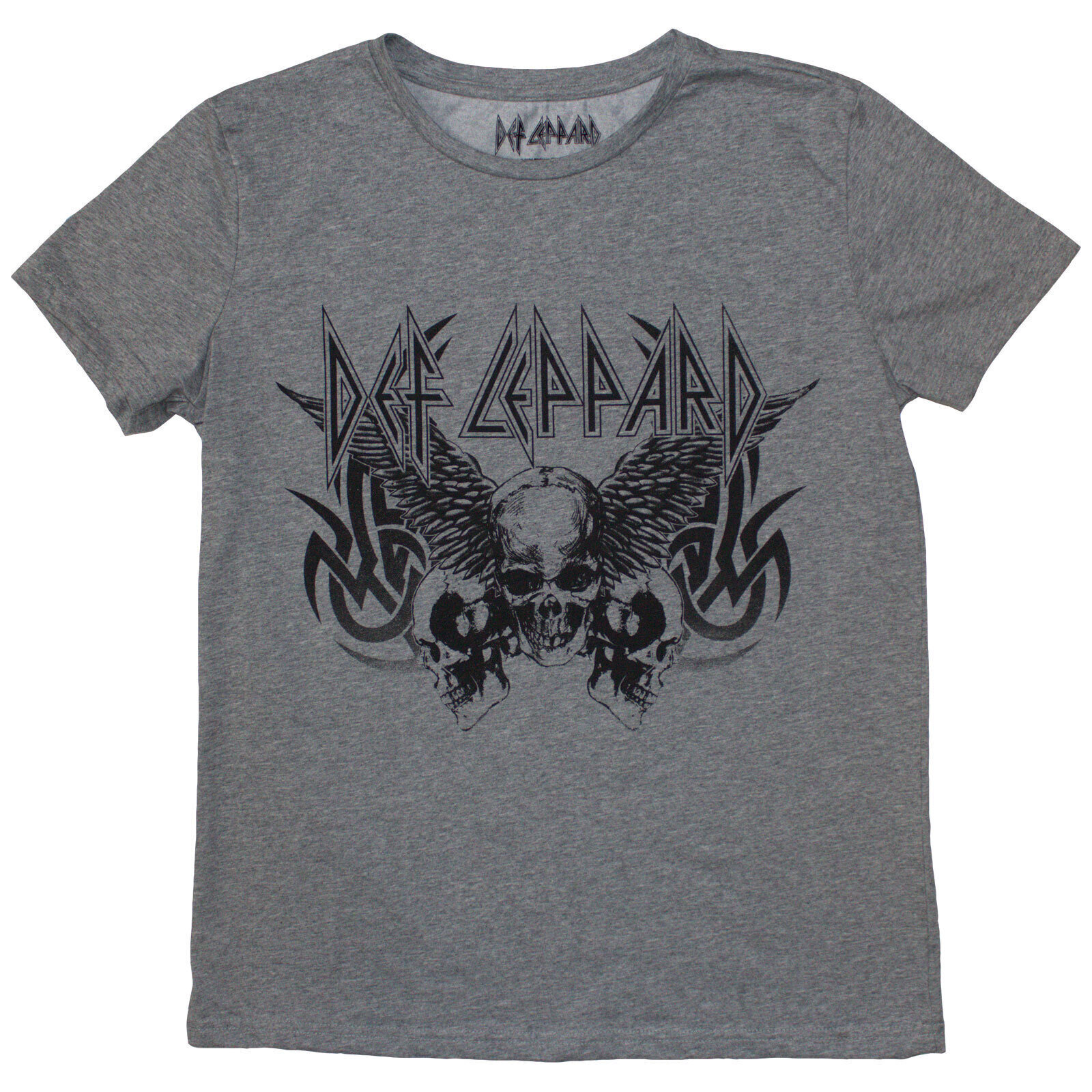 Риза Def Leppard Tribal Skull Grey XL Дамски Риза