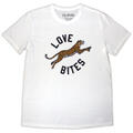 Def Leppard Love Bites Leap White XL T-Shirt