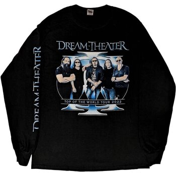 T-Shirt Dream Theater Band Photo TOTW Tour 2022 (Back Print & Ex-Tour) Black 2XL T-Shirt - 1