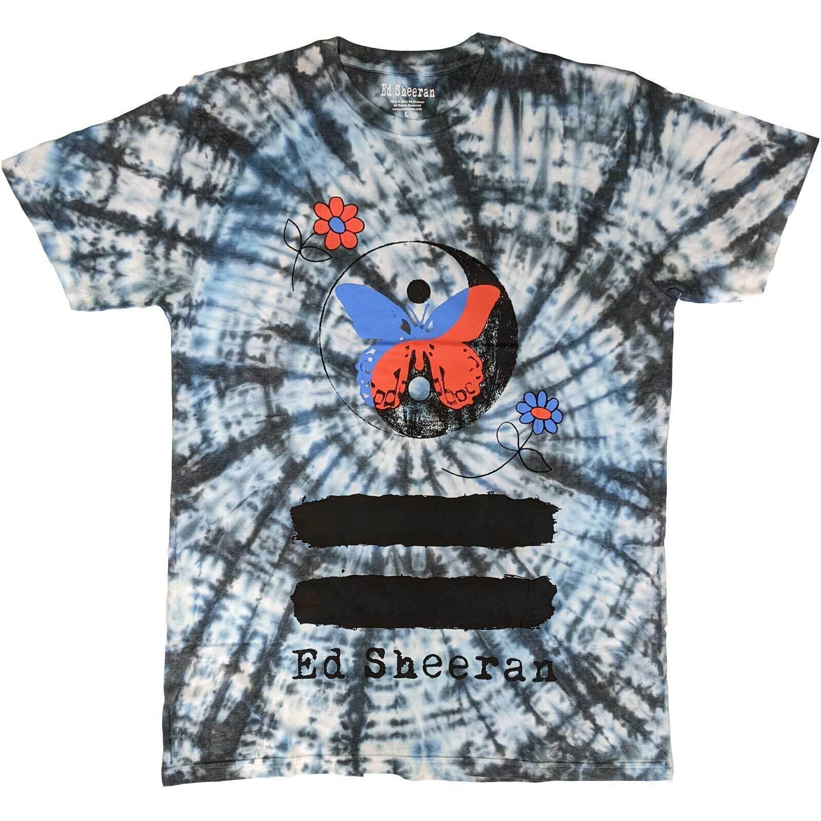 T-särk Ed Sheeran Yin & Yang Butterfly (Wash Collection) White L T-särk