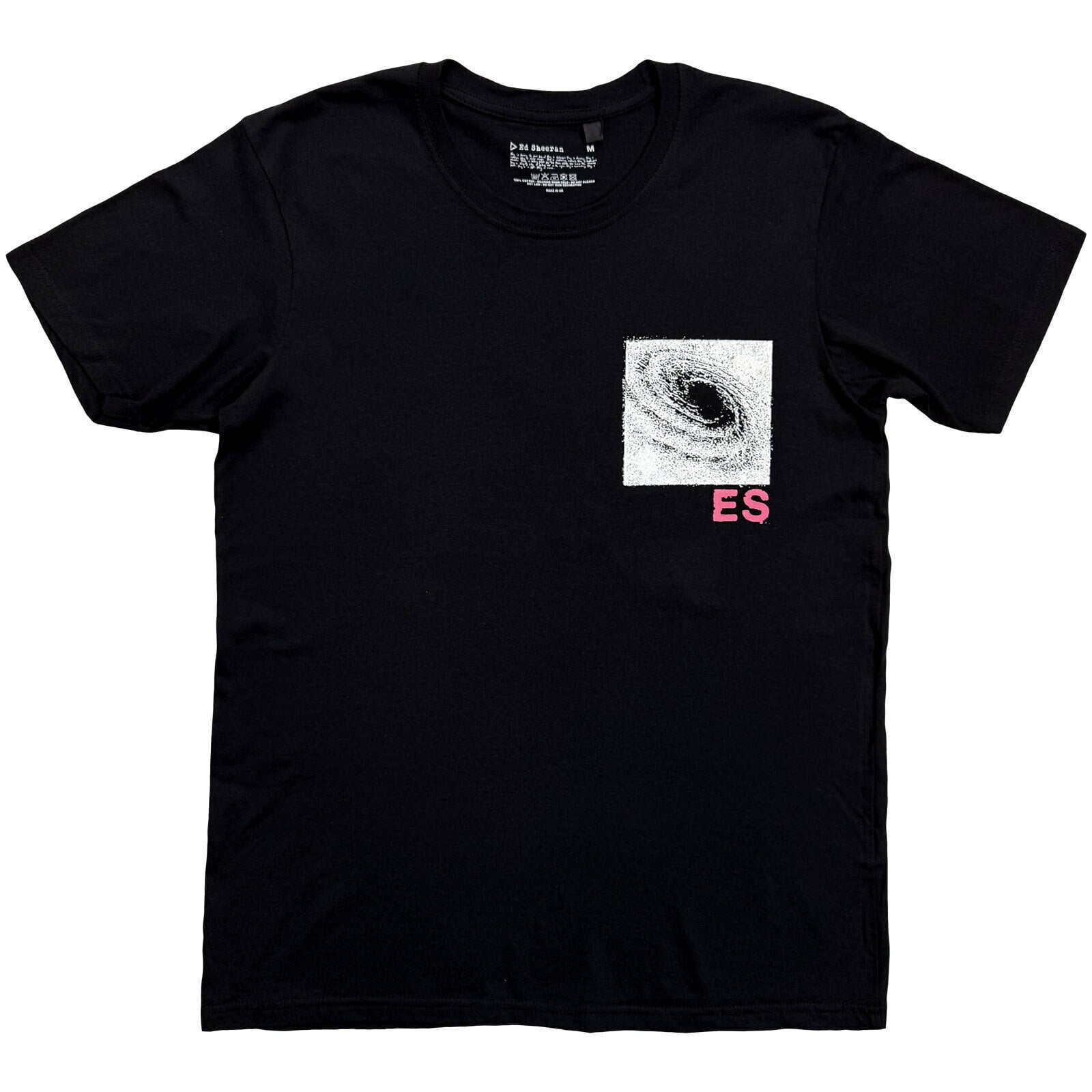 Skjorte Ed Sheeran Play is Now (Back Print) Black 2XL Skjorte