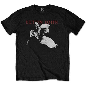 T-Shirt Elton John Homage 1 Black 2XL T-Shirt - 1