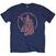 T-shirt Elton John Rocketman Circle Point Navy Blue 2XL T-shirt