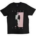 Elton John Tux Photo Black XL T-Shirt
