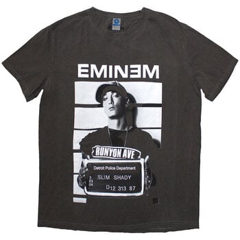 Marškinėliai Eminem Arrest (Wash Collection) Grey Wash 2XL Marškinėliai - 1