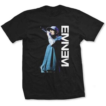 Tricou Eminem Mic. Pose Black S Damă Tricou - 1