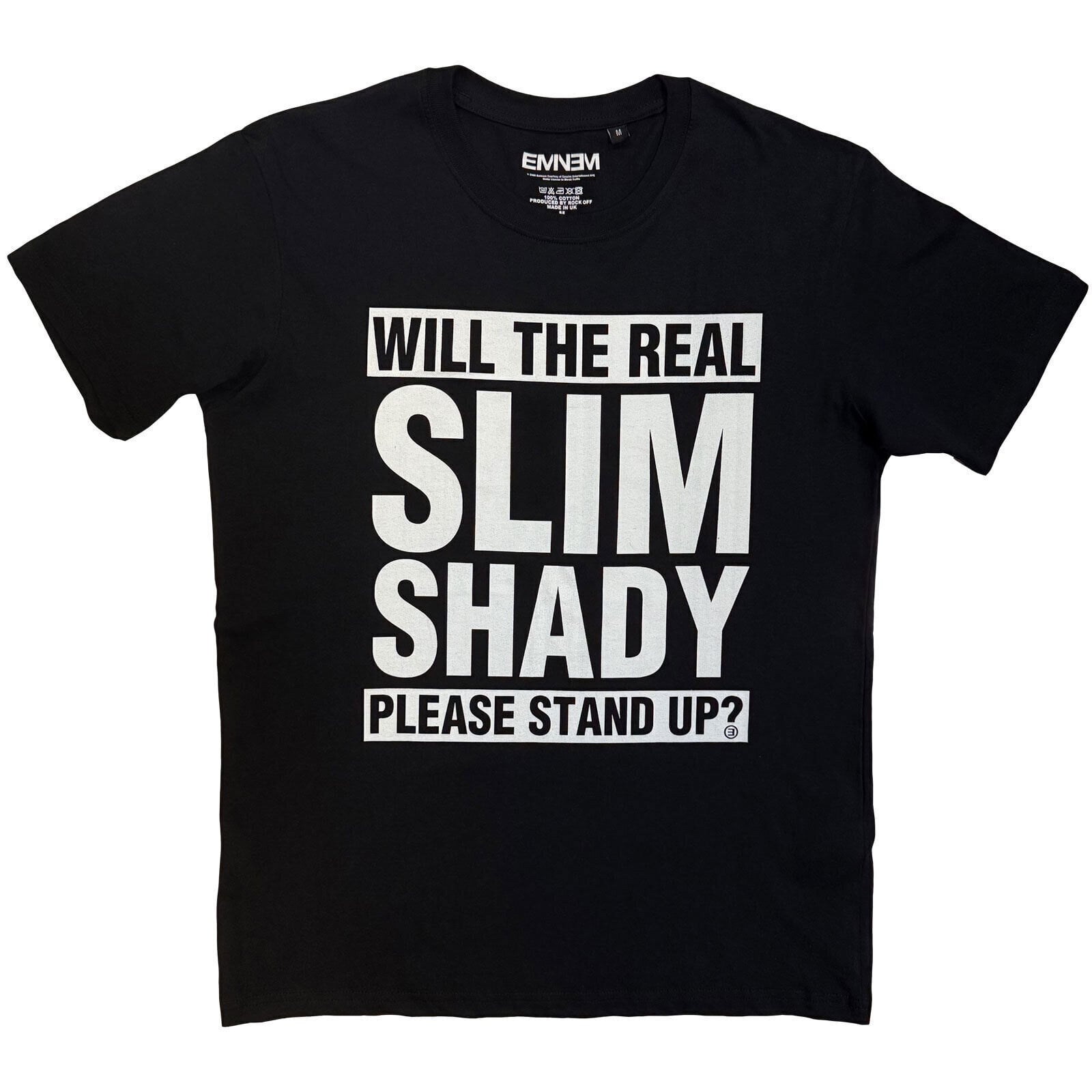 Tricou Eminem Please Stand Up Black S Tricou