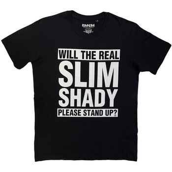 Skjorte Eminem Please Stand Up Black XL Skjorte - 1
