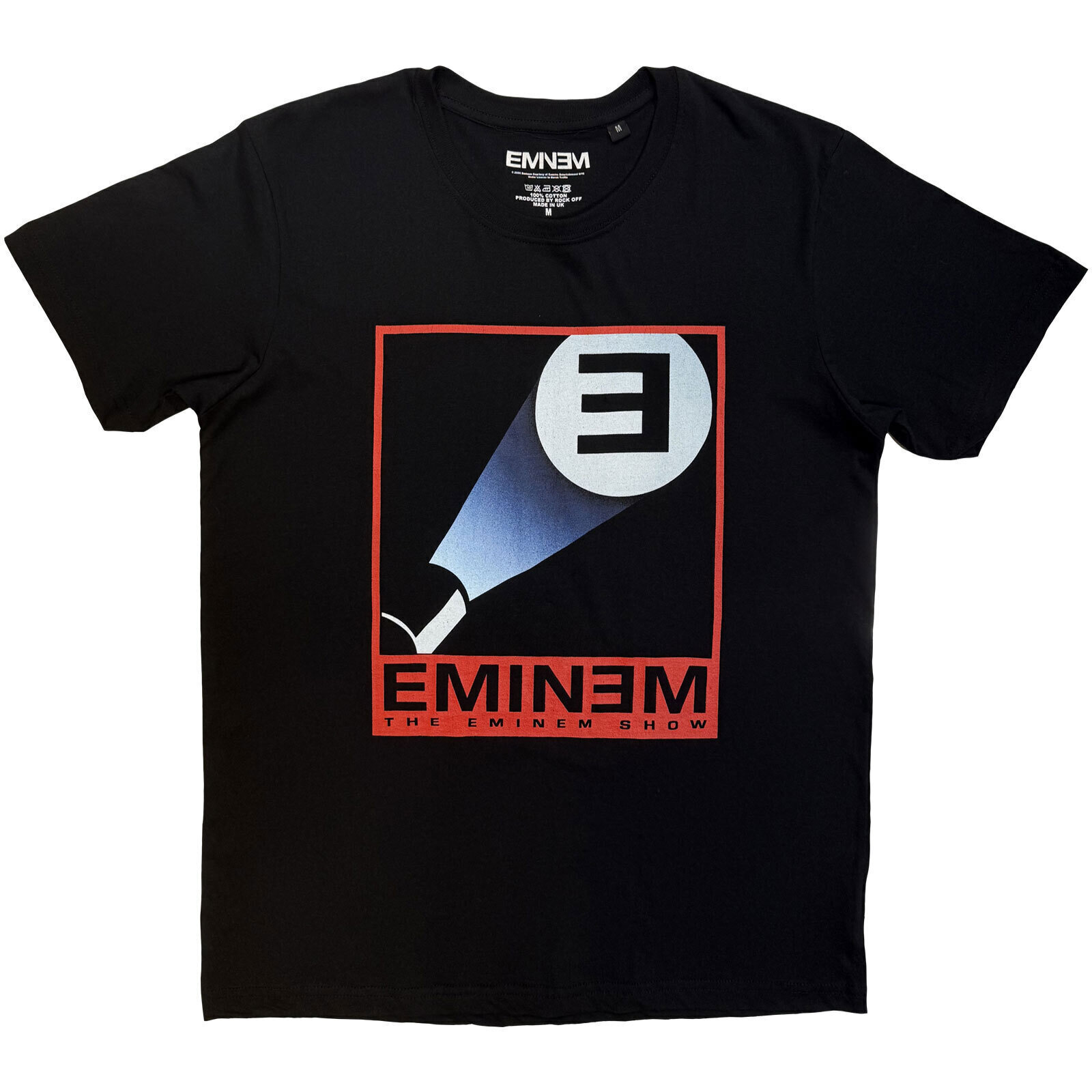 Shirt Eminem E Light Black S Shirt