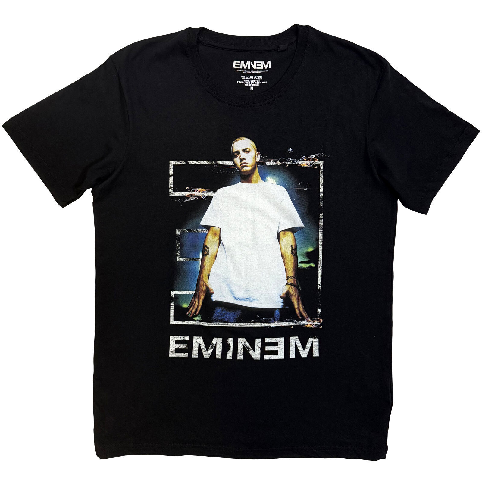 T-Shirt Eminem Eminem Pose Black L T-Shirt