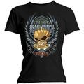 Five Finger Death Punch Trouble Black L Ladies T-Shirt