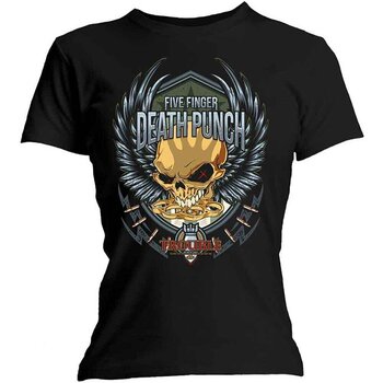 Skjorte Five Finger Death Punch Trouble Black XL Dame Skjorte - 1