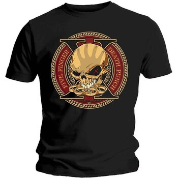 Skjorte Five Finger Death Punch Decade of Destruction Black XL Skjorte - 1