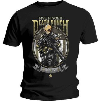 T-Shirt Five Finger Death Punch Sniper Black 2XL T-Shirt - 1