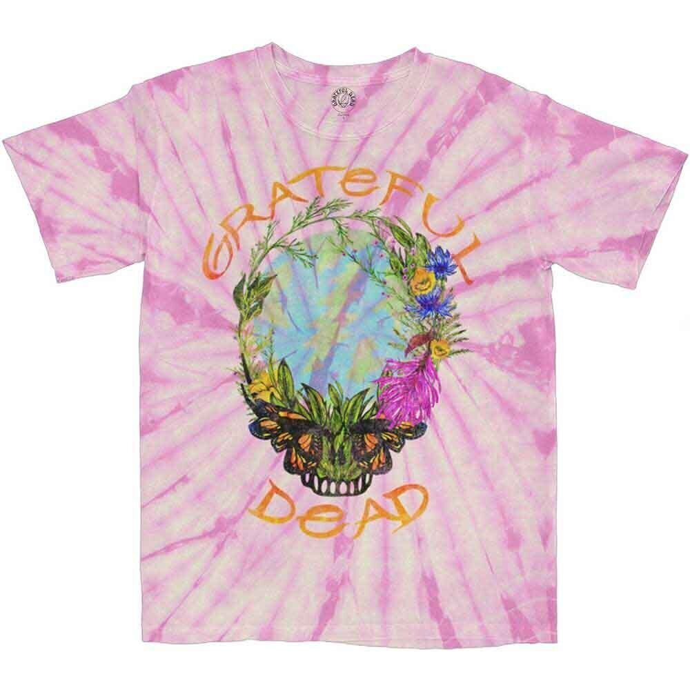 Tricou Grateful Dead Forest Dead (Wash Collection) Pink XL Tricou