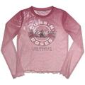 Guns N' Roses Bullet Seal (Mesh) Pink M Ladies T-Shirt