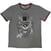 Košulja Guns N' Roses Faded Skull (Ringer) Grey XL Košulja
