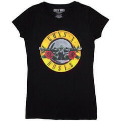 T-Shirt Guns N' Roses Classic Bullet Logo (Skinny Fit)