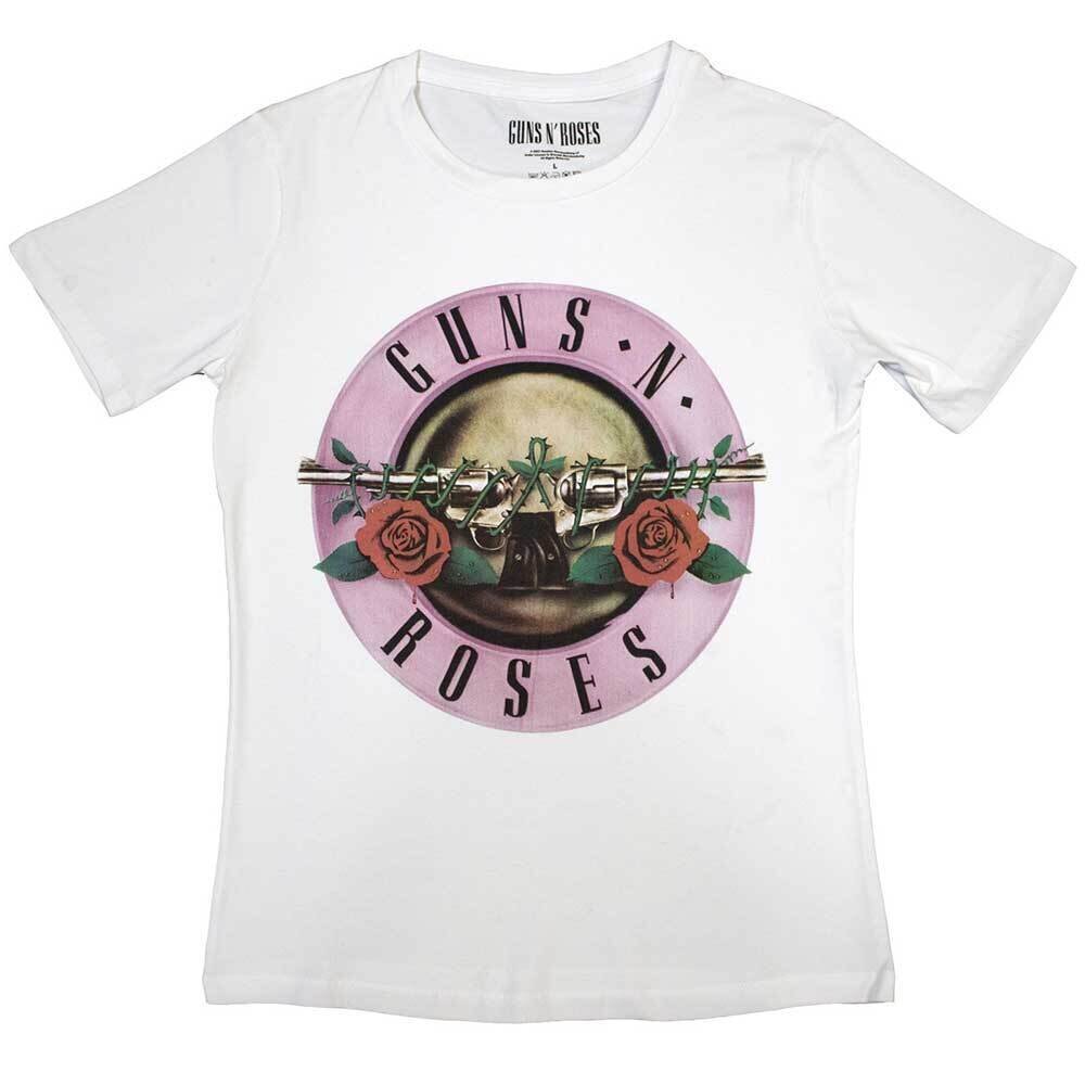 Сорочка Guns N' Roses Classic Logo White М Жіночі Сорочка