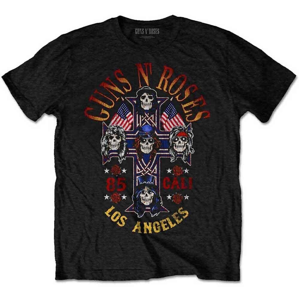 Tricou Guns N' Roses Cali' '85 Black S Tricou