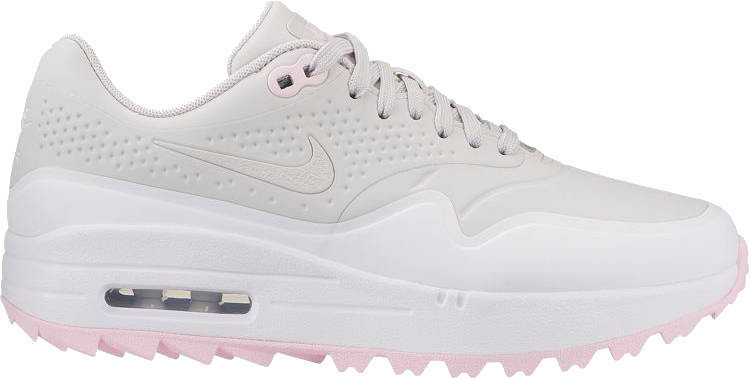 Calçado de golfe para mulher Nike Air Max 1G Vast Grey/White 36,5