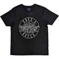Guns N' Roses Classic Bullet Mono (Back Print) Black XL Camiseta de manga corta