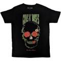 Guns N' Roses Rose Skull Black L T-Shirt