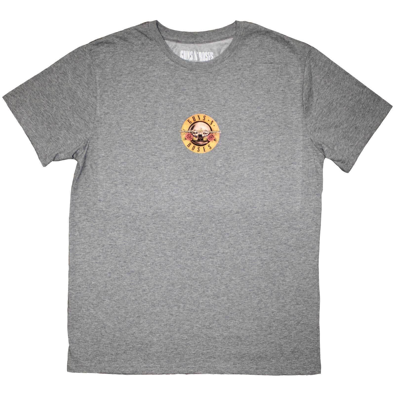 T-Shirt Guns N' Roses Mini Circle Logo Grey 2XL T-Shirt