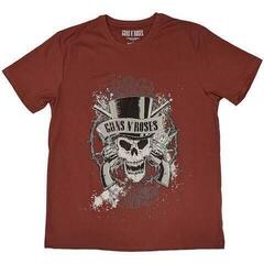 T-Shirt Guns N' Roses Faded Skull Red L T-Shirt