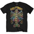 Guns N' Roses Skull Cross 80s Black XL T-Shirt