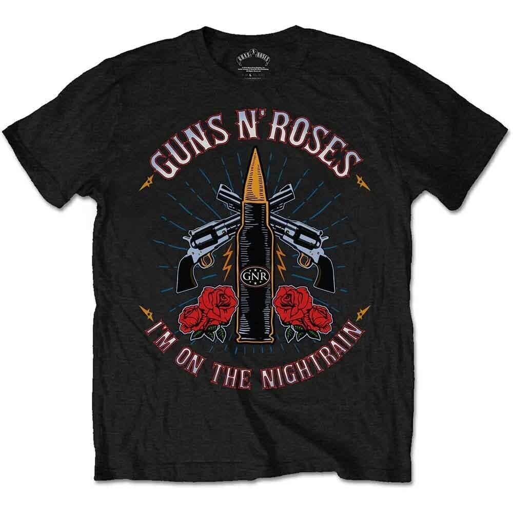 Πουκάμισο Guns N' Roses Night Train Black L Πουκάμισο