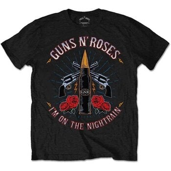 Skjorte Guns N' Roses Night Train Black 2XL Skjorte - 1