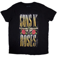 T-shirt Guns N' Roses Big Guns Black 2XL Feminino T-shirt