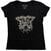 T-Shirt Guns N' Roses Skeleton Guns Black M Ladies T-Shirt