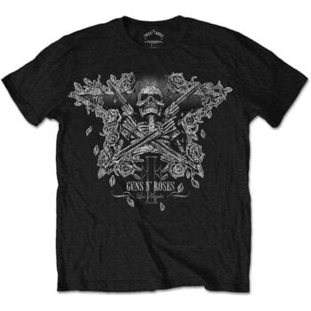 T-Shirt Guns N' Roses Skeleton Guns Black 2XL T-Shirt - 1