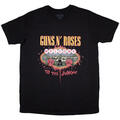 Guns N' Roses Welcome to the Jungle Black L Sieviešu T-krekls