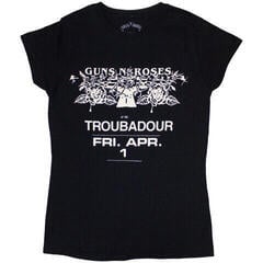 T-shirt Guns N' Roses Troubadour Flyer