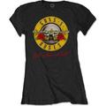 Guns N' Roses Not In This Lifetime Tour (Back Print) Black S Ladies T-Shirt
