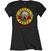 T-Shirt Guns N' Roses Not In This Lifetime Tour (Back Print) Black L Ladies T-Shirt